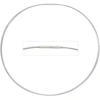 Jobo Halsreif 5-reihig Edelstahl 50 cm