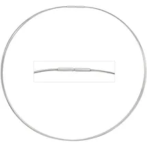 Jobo Halsreif 5-reihig Edelstahl 50 cm
