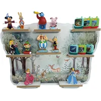 Smagnon Regal für die Toniebox und Tonie Figuren Motiv Ballon-Familie Kinderspielzeug (XXL Nebenregal Tiere im Wald)