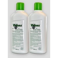 2x 1000ml ORIGINAL Wollsan Feinwaschmittel mit Aloe Vera für Wolle und Feines, Matratzenreinigung, 2 Flaschen a 1000ml im Set