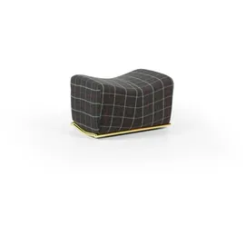 JV Möbel Hocker 45 x 35 x 45 cm Grau