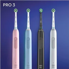 Oral-B Pro 3 3000 CrossAction blau + Aufsteckbürste