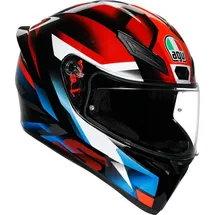 AGV K1 S Fastlap Helm, schwarz/rot/blau, XL