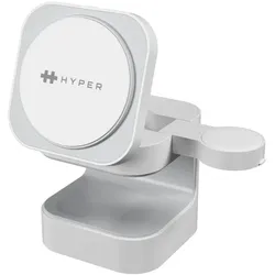 Hyper® HyperJuice HJ3320WHGL Qi2 3-in-1 Magnetische Ladestation