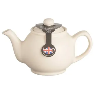 Price & Kensington Teekanne 0,45 Liter für 2 Tassen matt creme,