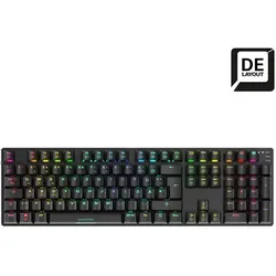 Sharkoon SKILLER SGK36W Dual-Mode Gaming-Tastatur, Huano Red