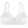 DORINA Bügelloser BH "Georgina", Damen, Gr. 90, Cup D, weiß, Jersey, Obermaterial: 75% Baumwolle, 19% Polyamid, 6% Elasthan, unifarben, BHs, mit Spitze, stützendes Unterbrustband, Full-Cup