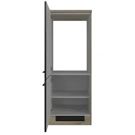 Flex-Well Geräteumbauschrank Capri 60 x 60 x 161 cm Schwarz
