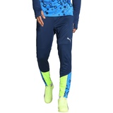 Puma Individualcup Trainingshose Strickhose, Persian Blue-Pro Grün, M