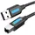 Vention USB-A auf USB-B 0,5 m Schwarz