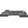Musterring Wohnlandschaft Lucia U-Form, Verschiedene Farben, Cord-Bezug, Gesamtbreite 434 cm