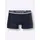 SCHIESSER Uncover Cotton Boxershorts dunkelblau S 3er Pack