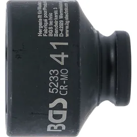 BGS Kraft-Steckschlüssel-Einsatz Sechskant Antrieb Innenvierkant 12,5 mm (1/2"), SW 41 mm