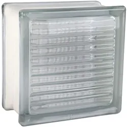 Fuchs Design Glasbaustein, BxH: 145 x 145 mm - transparent