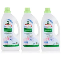 FROSCH Frosch Baby Waschmittel 1,5L - Hypoallergen für Babywäsche (3er Pack) Colorwaschmittel