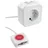 Ansmann Steckdosenadapter energiesparend Weiß 1 St.