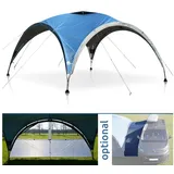 your GEAR Bergamo 430 Pavillon – Event Shelter - 18,5 m2 großer Sonnenschutz Gartenpavillon für Partys und Festivals, UV 50+ Schutz, Partyzelt mit 5000 mm wasserdicht