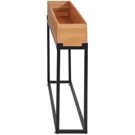 Proregal Hochbeet 80 x 62 x 16 cm Schwarz