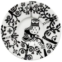 Iittala Taika Untertasse für Espressotasse schwarz