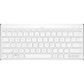 HP 350 Compact Multi-Device Keyboard weiß, Bluetooth, DE (692T0AA#ABD)