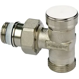 Simplex Rücklaufverschraubung m. Entl. Eck Typ M G1/2a x G3/4a