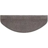 Floordirekt Stufenmatte Dynasty Velours Anthrazit 23,5 x 65 cm