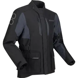 Bering Siberia, Textiljacke wasserdicht - Schwarz/Dunkelgrau - L