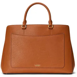 Ralph Lauren Hanna Large Umhängetasche Leder Brown/Khaki