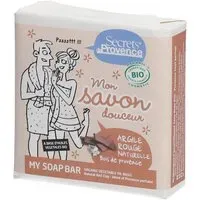 Secrets De Provence Mon Savon Barre Argile Rouge Naturelle 100 g