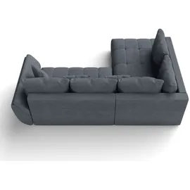 ax living Eckcouch Grau 2-Sitzer