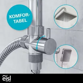 Eisl Easy Energy Überkopfbrause-set, Chrom