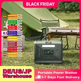 SOLARPLAY Q2501 Tragbares Kraftwerk 2160WH LiFePO4-Batterie mit 2400W (4800W Spitze) AC-Ausgang Solargenerator für Gartenparty