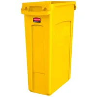 Rubbermaid Slim Jim Mülleimer mit Belüftungskanälen | 87 Liter,