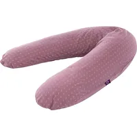 Träumeland "Kissen elastisch Heartsome", weiß, B:16cm H:10cm L:180cm, Baumwolle, Faserbällchen, Funktionskissen, für einen entspannten Schlaf