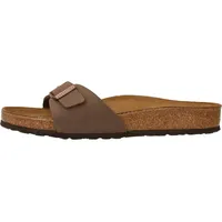 Birkenstock Madrid Birko-Flor Nubuk schmal mocca 36