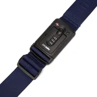 Pacsafe Kofferschloss Strapsafe 100 Luggage Strap Pacsafe Blue