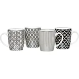 Ritzenhoff & Breker Takeo Kaffeetasse 0,35 l Schwarz 4 St.