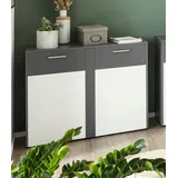 vogl möbelfabrik Tirent 100 x 84 x 40 cm Grau / Weiß