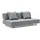 Innovation Living Schlafsofa Polyester 2-Sitzer Grau