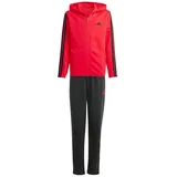 adidas Kinder Trainingsanzug Junior TS 220 JD6504 176 - Pure Ruby/Black - 176