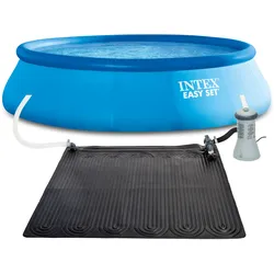 Intex Solarmatte 120 x 120 cm | mit integriertem Bypass-System