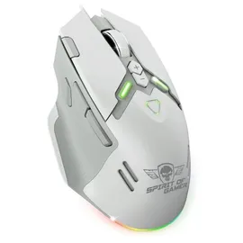 spirit-of-gamer Spirit of Gamer S-EM60WT Kabelgebunden 20000 DPI, Weiß RGB 9 Tasten