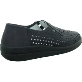 LONGO Komfort Slipper Damen Blau 37