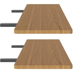 Bolia - Graceful Esstisch Einsatzplatte, 30 mm Stärke, Eiche geölt (2er-Set)