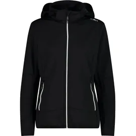 CMP Zip Hood 32a0456 Softshelljacke - Black - XS