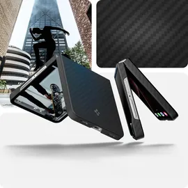 SPIGEN Galaxy Z Flip7 Handyhülle schwarz