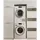 laundreezy Waschmaschinenschrank 167,5 x 200 x 67,5 cm Weiß Metall