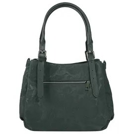 Samantha look Handtasche echt Leder, Damen, 021690 Made in Italy