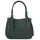 Samantha look Handtasche echt Leder, Damen, 021690 Made in Italy