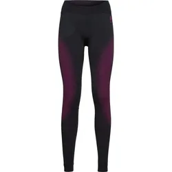 Odlo BL Bottom Long Performance Warm ECO festival fuchsia - black (30819) S